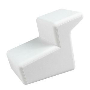 Cunei per porte e finestre 11x5x7,7 cm in gomma stampata in 3D, design moderno con montaggio a pavimento per porte e finestre - Product Image 4