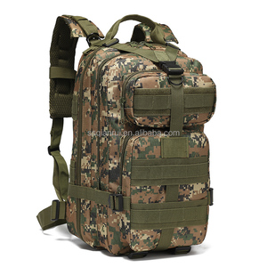 <span class=keywords><strong>Mochila</strong></span> Táctica Verde Impermeable para Exteriores, Diseño Impermeable Molle para Camping y Senderismo, <span class=keywords><strong>Mochila</strong></span> de Nailon de Camuflaje - Product Image 1