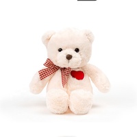 Nouvelle idée de peluches en peluche pour enfants personnalisées oursons en fourrure blanche peluches