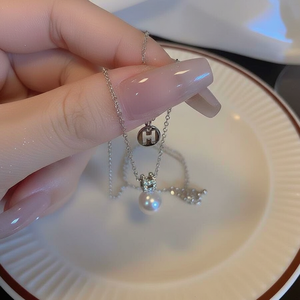 Eleganti gioielli gotici da donna collana di perline di tendenza vendita calda all'ingrosso ciondoli e ciondoli di moda - Product Image 2