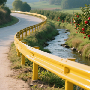 Rào chắn giao thông mạ kẽm <span class=keywords><strong>AASHTO</strong></span> <span class=keywords><strong>M180</strong></span> Q355B, dầm 3 sóng, lan can đường cao tốc, lan can bảo vệ va chạm, dùng cho kiểm soát giao thông - Product Image 2