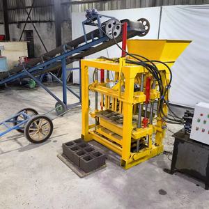 Hot Selling QT4-40 Type Não-Combustível Cimento Concreto Oco Bloco Máquina De Tijolo Popular em 2025 Máquina De Moldagem De Tijolo - Product Image 5