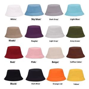 Chapeau Bob Réversible en Pur Coton pour Hommes et Femmes, Broderie et Impression de Logo Personnalisés, Idéal pour l'Été – Vente Directe Usine - Product Image 2