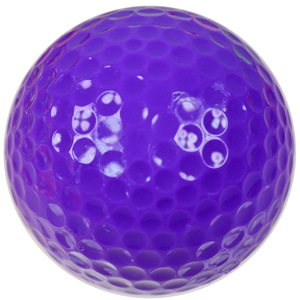 Pelota de Golf de Doble Capa Surlyn 45.9g, Pelota de Práctica Duradera con 392 Hoyos, Elasticidad 85-90%, Color Aleatorio - Product Image 4