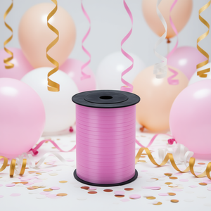 Ruban rose mat Party Love 500m, décorations de fête - Product Image 3
