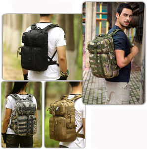 Mochila Táctica para Motocicleta Pequeña, MOLLE, para Ciclismo, Hidratación, Senderismo, Camping - Product Image 3