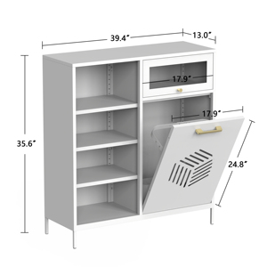 Armoire de classement en acier avec serrure pour bureau - Product Image 2