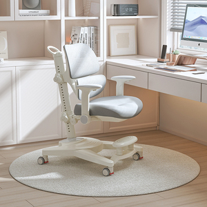 Chaise d'étude ergonomique à double dossier pour enfants avec support lombaire et hauteur réglable pour chambre de garçons et filles et bureau à <span class=keywords><strong>domicile</strong></span> - Product Image 1