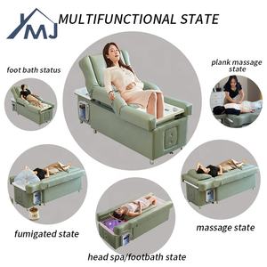 Modern Head <span class=keywords><strong>Spa</strong></span> <span class=keywords><strong>Foot</strong></span> <span class=keywords><strong>Bath</strong></span> Back Lift Cama de champú de masaje reclinable eléctrico - Product Image 4