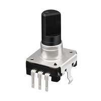 Encodeur rotatif EC12, arbre de 12 mm ou 6 mm, 24 impulsions, potentiomètre, interrupteur, contrôle du volume, certifié ISO9001/ISO14001/IATF16949