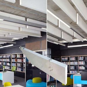 <span class=keywords><strong>Pannelli</strong></span> <span class=keywords><strong>Fonoassorbenti</strong></span> <span class=keywords><strong>Sospesi</strong></span> Rotondi e Rettangolari per Soffitto, Materiale Clouds, Colore RAL - Product Image 1