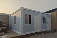 Maison conteneur détachable en gros, mini-cabane préfabriquée, maison mobile, bureau industriel, salon, en kit, prête à être expédiée