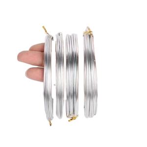 Alambre de metal plateado D 0,5mm 99.99% - Product Image 3