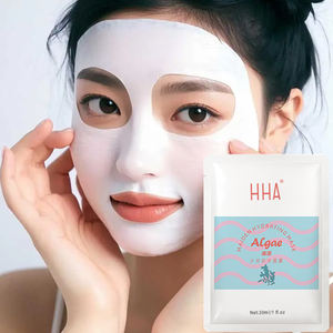 Maiden Skincare LOGOTIPO personalizado y etiqueta Hidratante Hoja de algas Aloe Barbadensis <span class=keywords><strong>Miller</strong></span> Extracto Mascarilla facial para hidratar la cara - Product Image 5