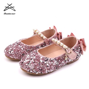 Giảm Giá Hấp Dẫn Giày Thời Trang Trẻ Em Giày Trẻ Em Đính Kim Sa Lấp Lánh Giày Xăng Đan Bé Gái Dễ Thương Giày Đế Bằng - Product Image 5