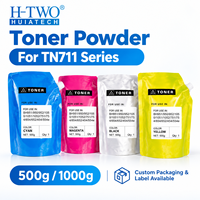 Poudre de toner H-TWO TN 711 pour Bizhub BH951 950 952 1050 1051 1052 751 754 654 652 454 554e