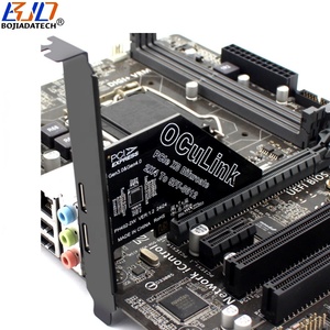 공장 새 PCI-E 익스프레스 4.0 PCI-E 8X-2 포트 Oculink SFF-8611 SFF-8612 어댑터 확장 라이저 카드 지원 U2 NVME SSD - Product Image 5