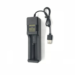 USB <b>Battery</b> Charger For 18650 26650 <b>Rechargeable</b> <b>Batteries</b> 4.2V Multi Function Universal Charging Station - Product Image 4