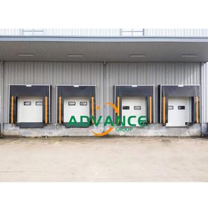 Porte industrielle basculante, Porte industrielle sectionnelle en acier sandwich de Guangzhou, Porte industrielle sectionnelle en acier sandwich de Guangzhou - Product Image 5