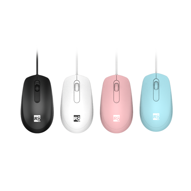 2023 Hot Selling Wired 3D Optical Mouse Multiple Colors Available Mini Office Business Home Mouse