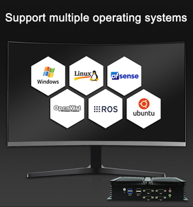 Eglobal-Mini ordenador de escritorio industrial con bloqueo, Sin ventilador, Intel Core, 16GB, 16GB, D3, 6RS232, COM, Watchdog, GPIO - Product Image 5