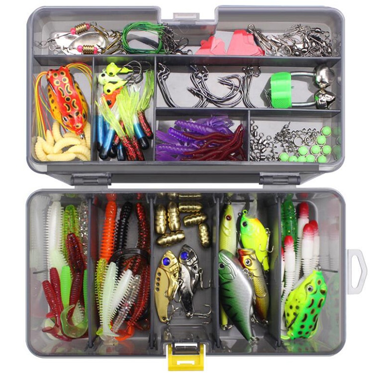 Kunstköder Wobbler Set Für Raubfische 16-teilig Fishing