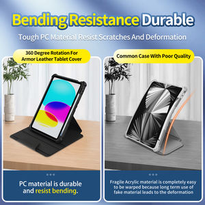 Custodia per <span class=keywords><strong>iPad</strong></span> A16 11a Generazione 2025 con Porta Penna, Guscio Posteriore in Silicone per <span class=keywords><strong>iPad</strong></span> 10.9 Pollici 10a Gen 2022 - Product Image 3