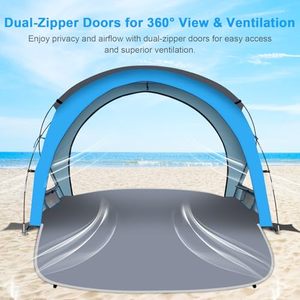 เต็นท์ชายหาดลายพรางสี่ฤดูแบบอัตโนมัติ กางง่ายใน 2 วินาที พกพาสะดวก กันน้ำ กันแดด สำหรับกลางแจ้ง หนึ่งห้องนอน - Product Image 5