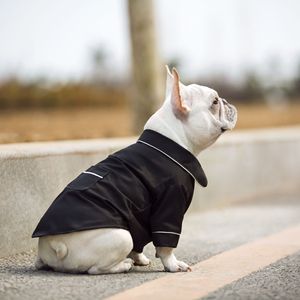 Magnifique gilet pour chien noir respirant, pyjama pour petits chiens, idéal pour le printemps - Product Image 1