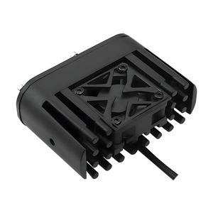 Phare de moto à LED 3SMD avec lentille ventilée, projecteur super lumineux, feux LED bicolores pour moto et véhicule tout-terrain - Product Image 3