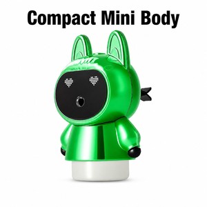 For All <strong>Car</strong> Models Robot Bunny <strong>Car</strong> Air Freshener <strong>Diffuser</strong> Vibration Sensing Auto Spray Adjustable Fragrance Concentration - Product Image 3