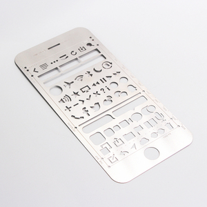 Pochoirs en métal pour gravure et gaufrage, <span class=keywords><strong>alphabet</strong></span> - Product Image 5