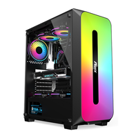 Special Offer OEM Micro ATX Desktop Gaming Computer Cases & Towers 350*205*430mm RGB Fan Chassis 1PCS with Stock 1PCS