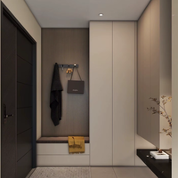 Meubles de salon européens de luxe de haute qualité, armoire à chaussures moderne et élégante pour l'entrée du salon, fabriqué en Chine