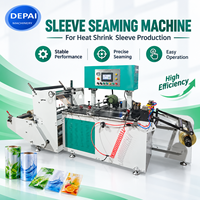 Machine à sertir les manchons pour la production de films rétractables en PVC et PETG et d'étiquettes thermorétractables pour les applications d'emballage