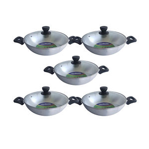 Personnalisé Marque Logo OEM Bon marché Offre Spéciale Top Qualité Acier au carbone Prix de gros Batterie de cuisine Poêle antiadhésive du Bangladesh - Product Image 5