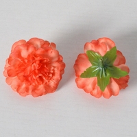 KEWEI T341 Fabricant Prix Oeillet Artificiel Tête de Fleur Soie Multi Couleur Mini Fleur Accessoires de Cheveux