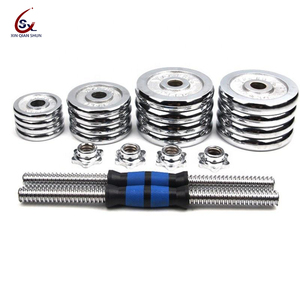 Electroplated 15kg 20kg 30kg <strong>50kg</strong> <strong>Chrome</strong> <strong>Dumbbell</strong> <strong>Barbell</strong> <strong>Set</strong> Adjustable Weight <strong>Chrome</strong> Plated <strong>Dumbbell</strong> <strong>Set</strong> - Product Image 4