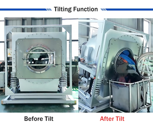 Máy giặt và máy sấy công nghiệp dung tích lớn 50kg, máy giặt khách sạn, máy giặt vải dệt, máy vắt quần áo - Product Image 5