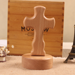 Madera de haya Jerusalén Cruz Cruces Decoración Cruz de madera - Product Image 4