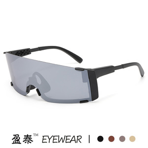 Lunettes de soleil de sport, monture PC, polarisées, UV400, coupe-vent, pour le cyclisme et la course en extérieur - Product Image 4