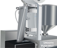 Machine de remplissage compacte pour petits sacs plastiques, entièrement automatique, pour huile de piment, assaisonnement, miel, sauce, personnalisable, efficace et pratique