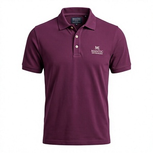 เสื้อยืดผู้ชายไซส์ใหญ่ ดีไซน์ใหม่ สีสันตามสั่ง ผ้าปิเก้คอตตอน 100% ระบายอากาศได้ดี เหมาะสำหรับใส่ในฤดูร้อน - Product Image 1