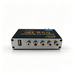 เครื่องรับสัญญาณทีวีดิจิตอลยุโรปไทยควอดคอร์ 4K <span class=keywords><strong>DVB</strong></span>-<span class=keywords><strong>T2</strong></span> กล่องรับสัญญาณแบบสองจูนเนอร์สำหรับรถยนต์ - Product Image 3