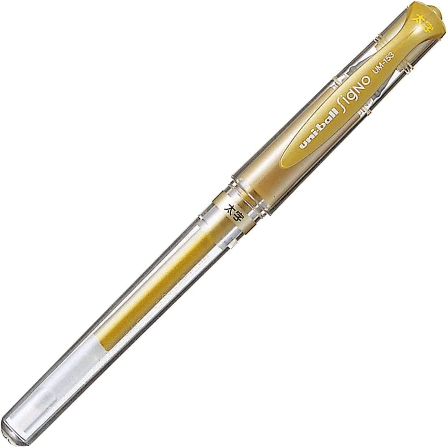 Uni-ball UM 153 Signo Broad Point Gel Pen White