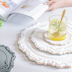 Sous-verres en silicone colorés antidérapants <span class=keywords><strong>de</strong></span> qualité alimentaire en platine imperméable <span class=keywords><strong>de</strong></span> 125 mm, tapis <span class=keywords><strong>de</strong></span> <span class=keywords><strong>protection</strong></span> pour tasse, tapis <span class=keywords><strong>de</strong></span> sceau <span class=keywords><strong>de</strong></span> cire en silicone - Product Image 3