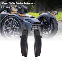 YongJin Durabilité Voiture Led Lumières Roue Lumière Fender Réflecteurs Sourcil Lampe avec DRL Lumière pour Can Am Ryker