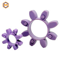 Élément de couplage élastique en caoutchouc de type GR, couleur violette, en forme de prune, amortisseur GR28