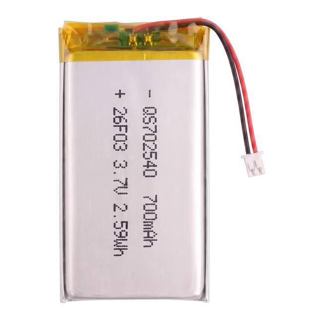 Lithium Battery 702540 for Lithium-ion Battery 3.7v 700mah Rechargeable Lithium Polymer Li Ion Battery
