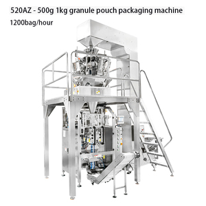 Máquina de envasado automática industrial de EE. UU. con pesadora multicabezal para arroz y frijoles, máquina de envasado al vacío tipo ladrillo para arroz - Product Image 2